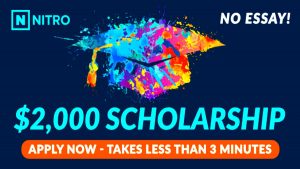 2022/2023 Nitro Scholarship